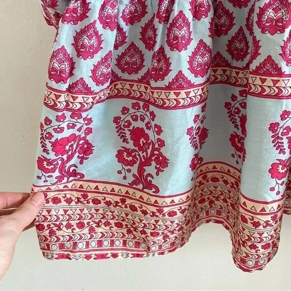 ZARA PRINTED OVERSIZED DRESS Multicolored Sz Small - Picture 7 of 14